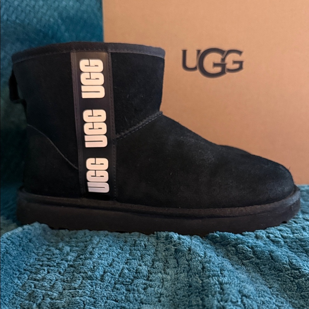 UGG Women’s Black Suede Boots